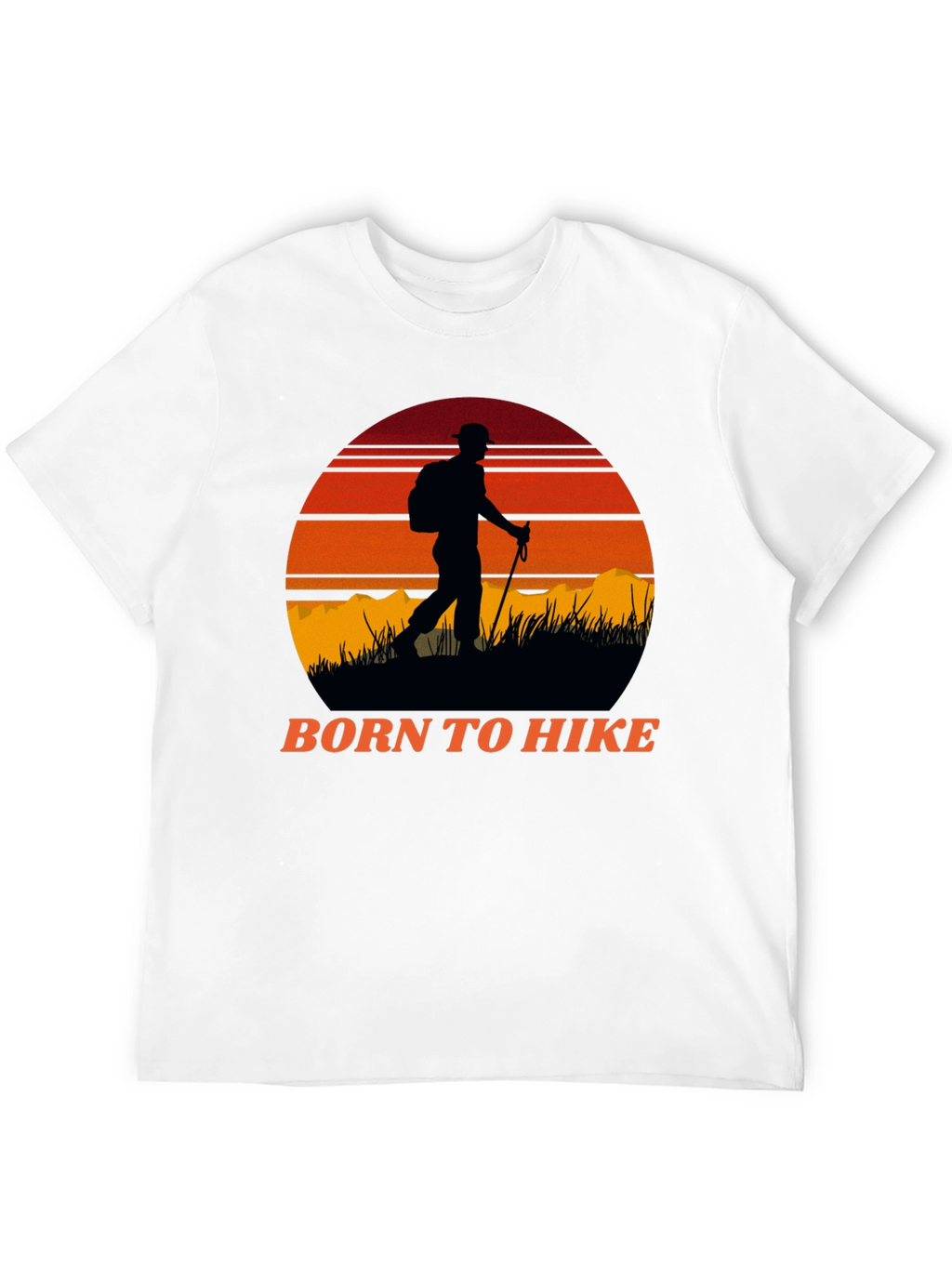 Born To Hike Graphic T-Shirt