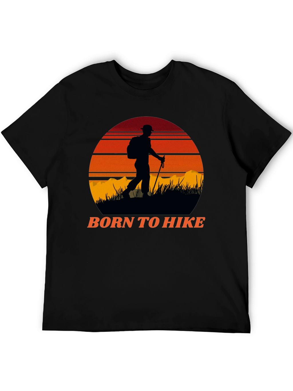Born To Hike Graphic T-Shirt