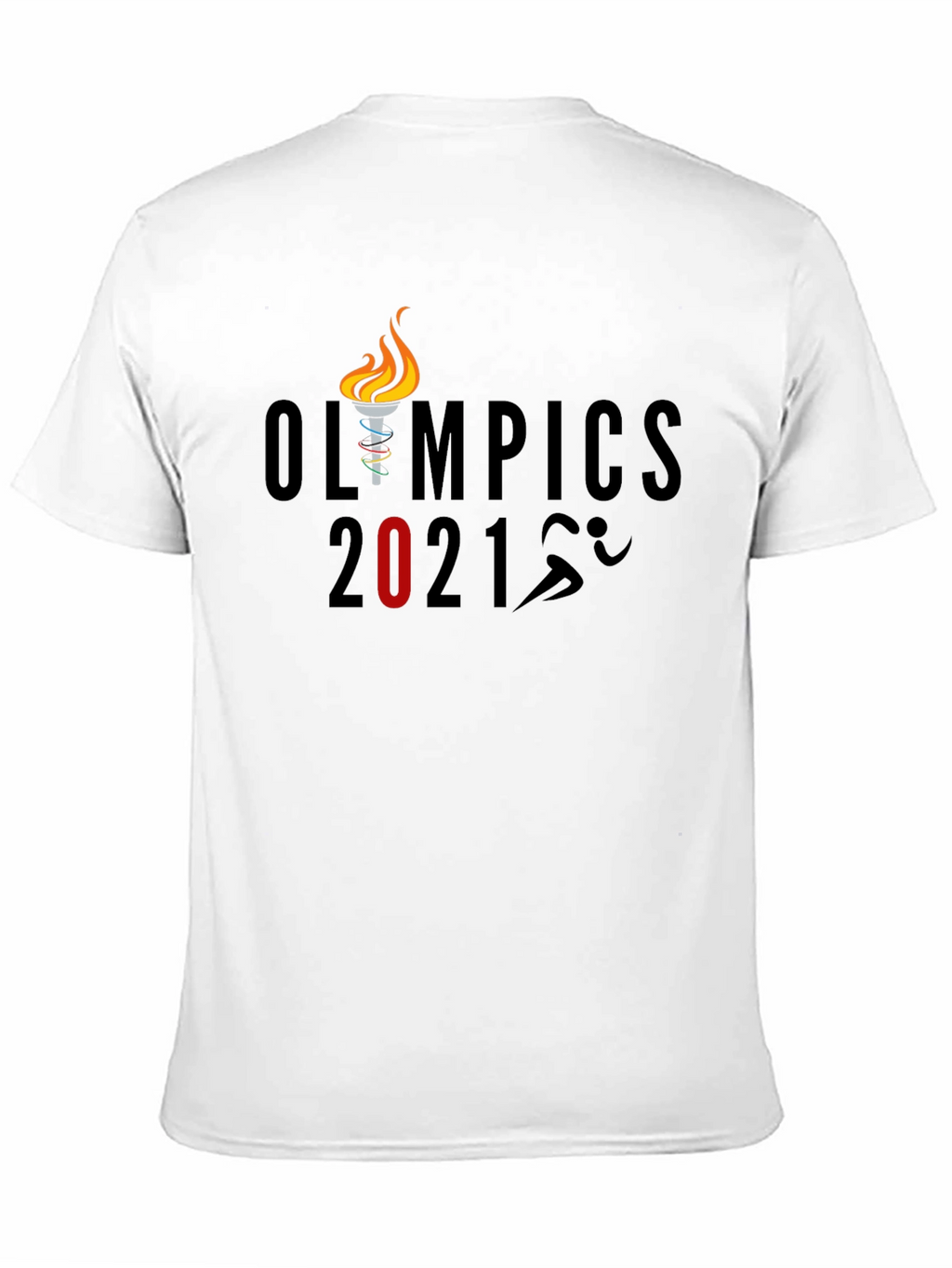 Olympics 2021 Graphic T-Shirt - Black