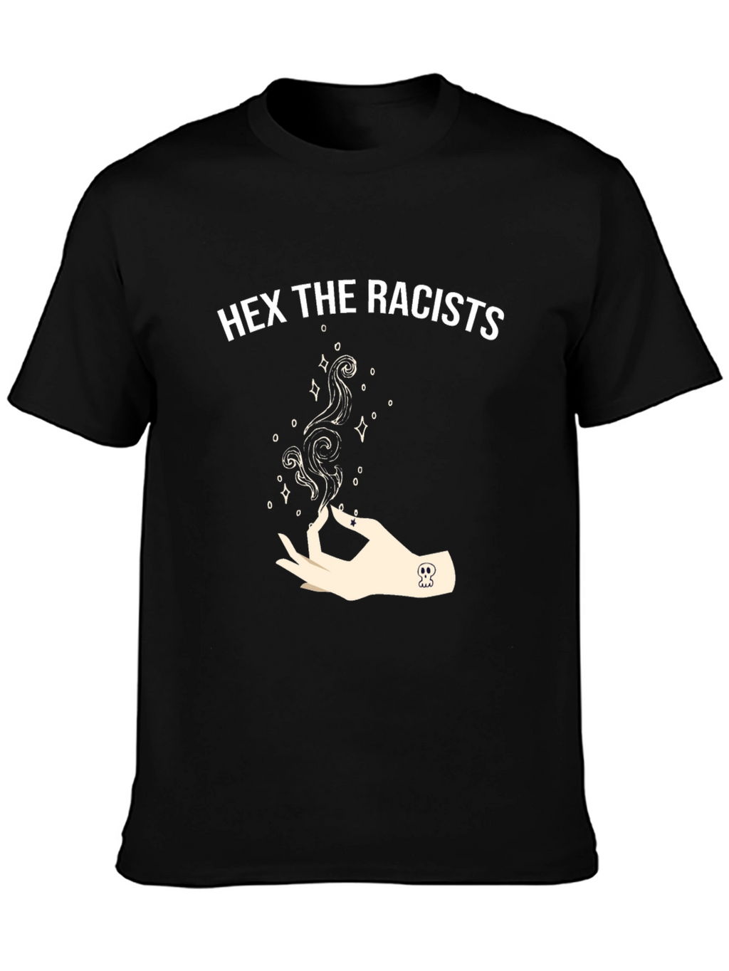 Hex the Racists Graphic T-Shirt
