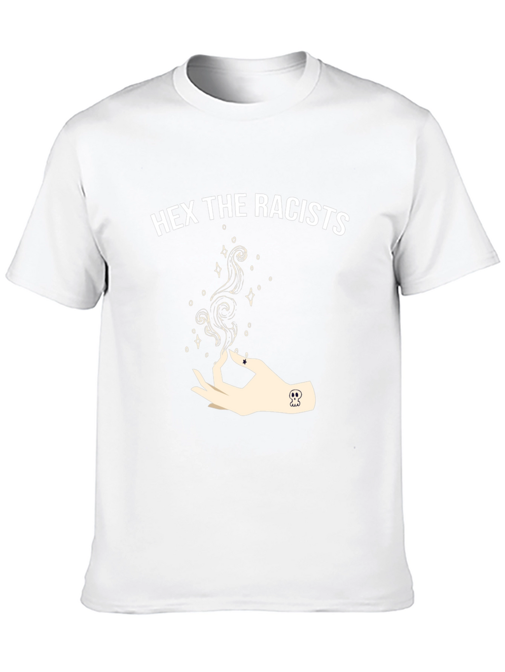 Hex the Racists Graphic T-Shirt