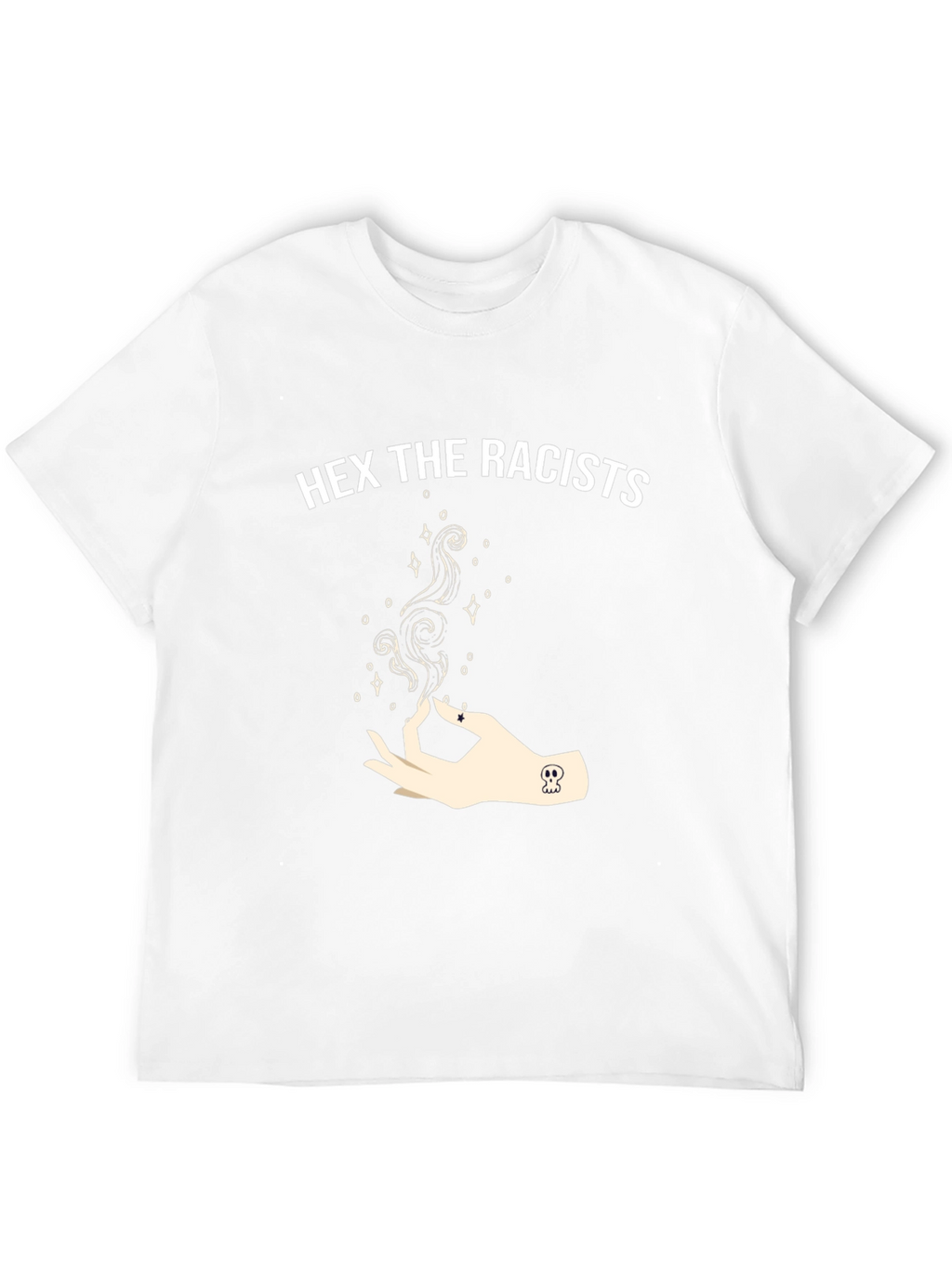 Hex the Racists Graphic T-Shirt