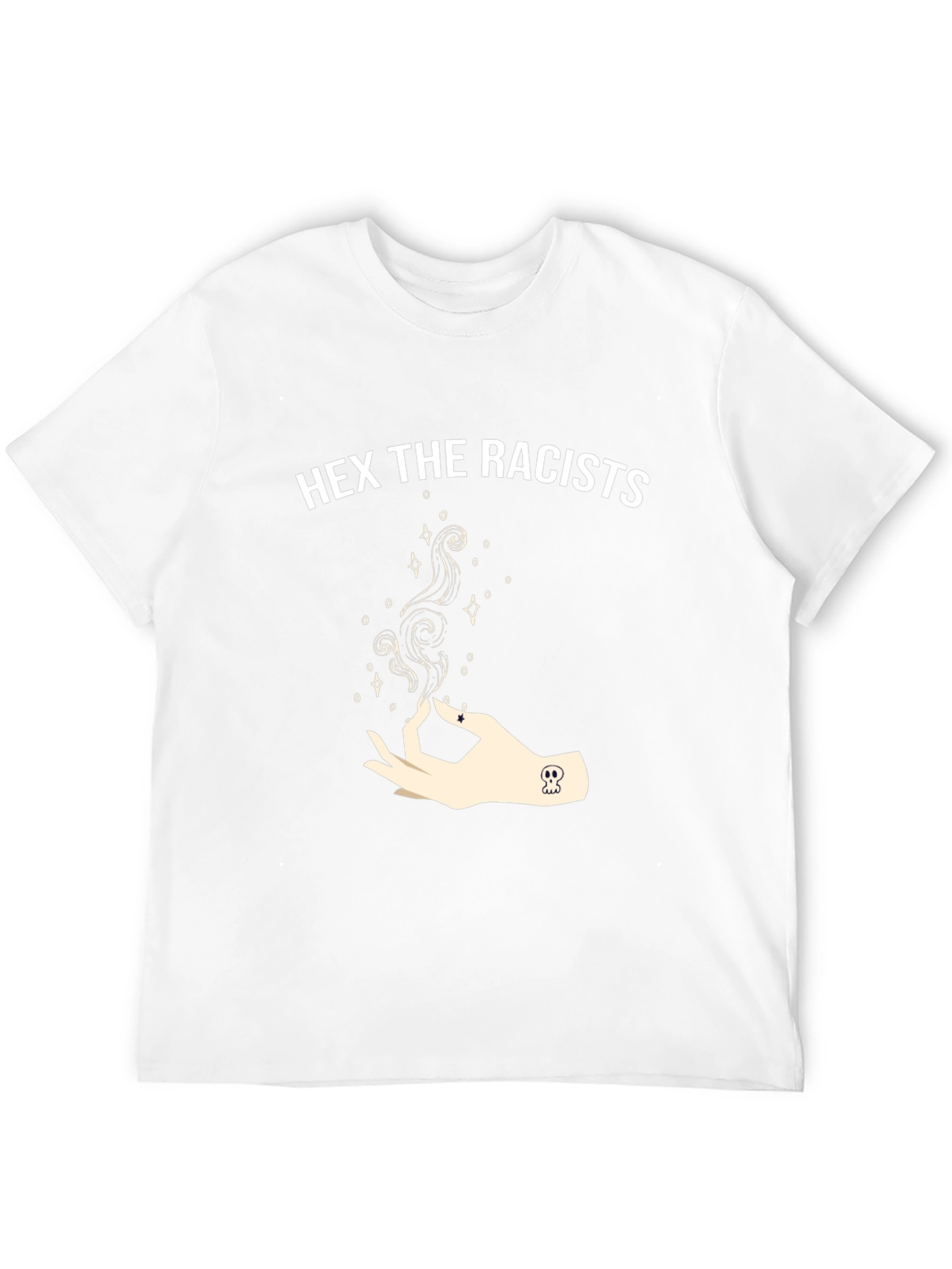 Hex the Racists Graphic T-Shirt