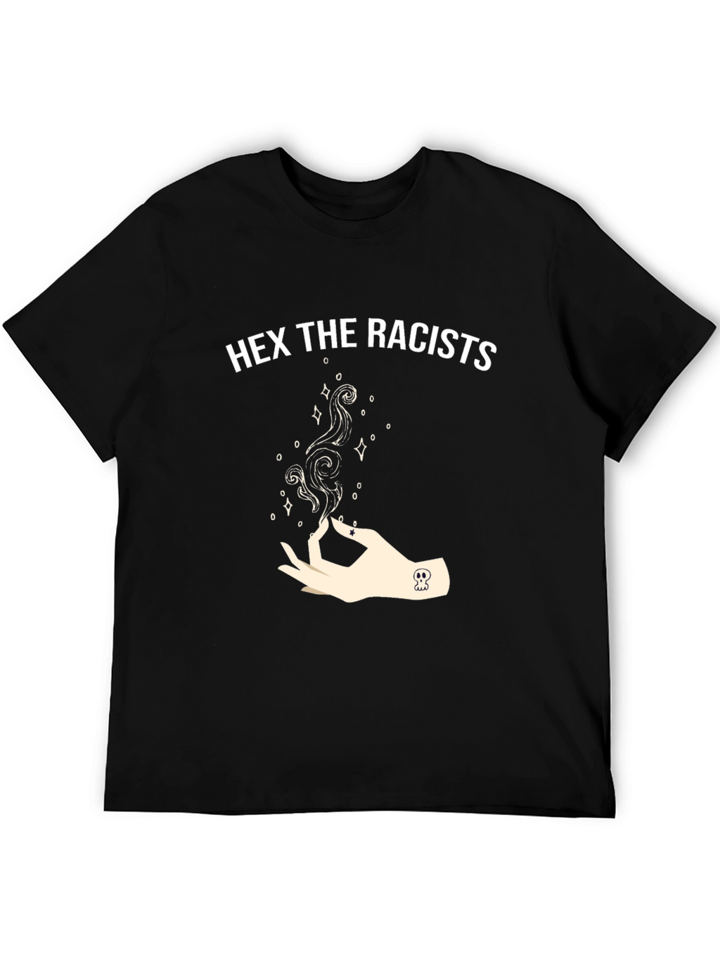 Hex the Racists Graphic T-Shirt