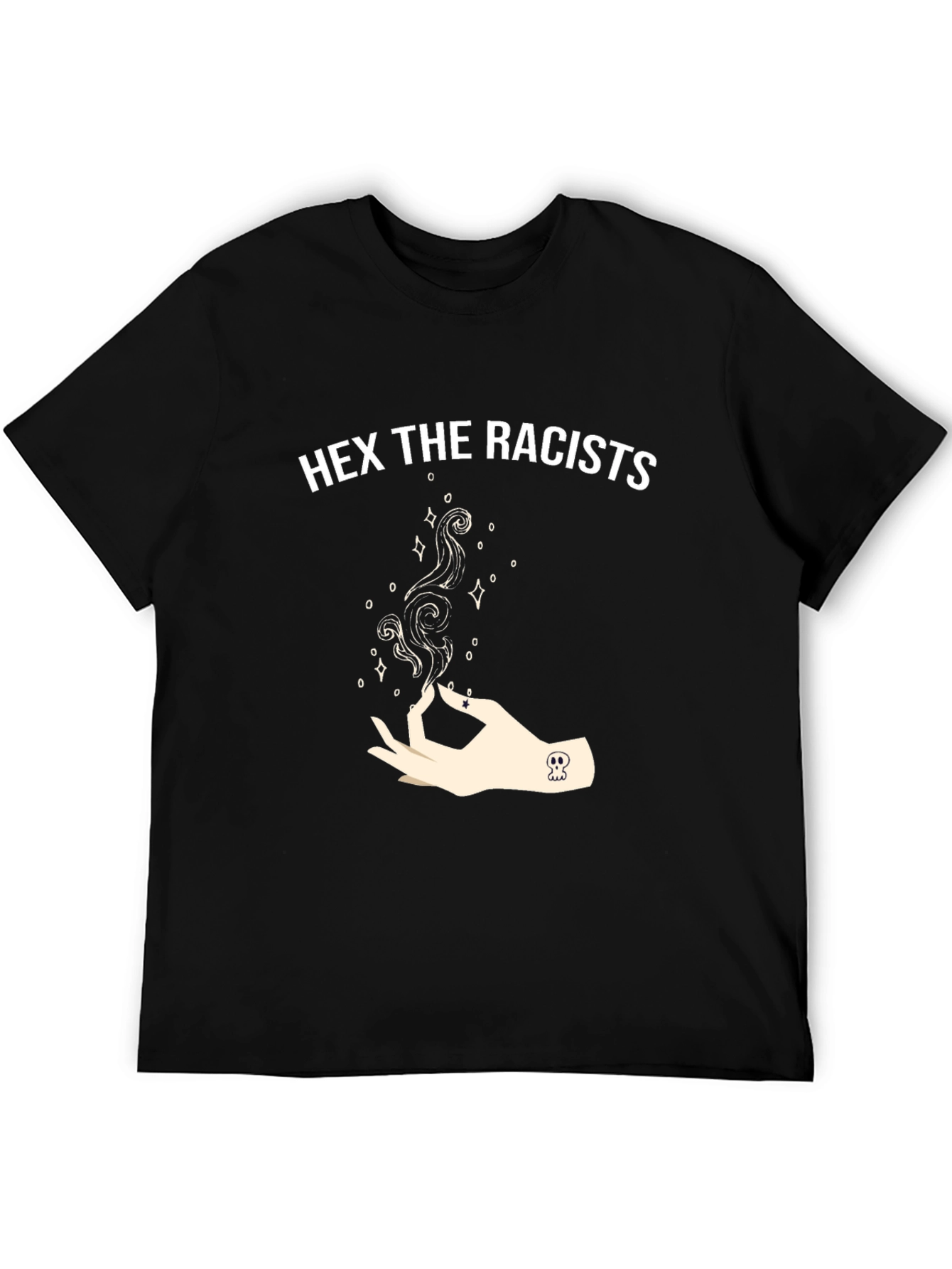 Hex the Racists Graphic T-Shirt