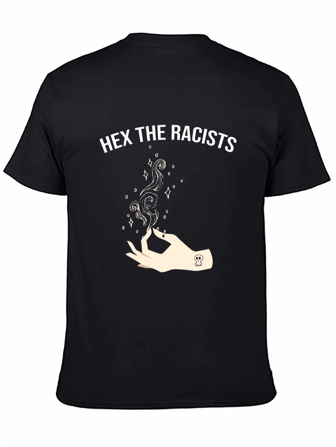 Hex the Racists Graphic T-Shirt