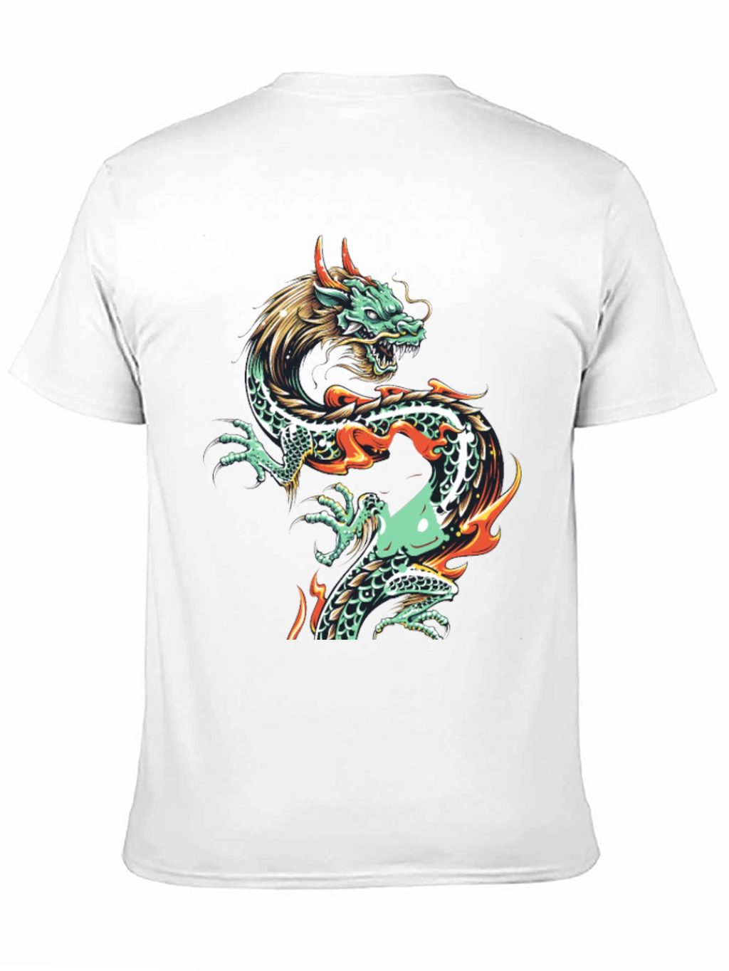 Dragon Graphic Tee - Mens Black T-Shirt
