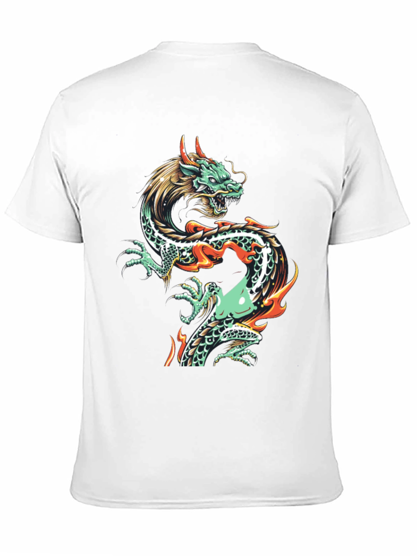 Dragon Graphic Tee - Mens Black T-Shirt
