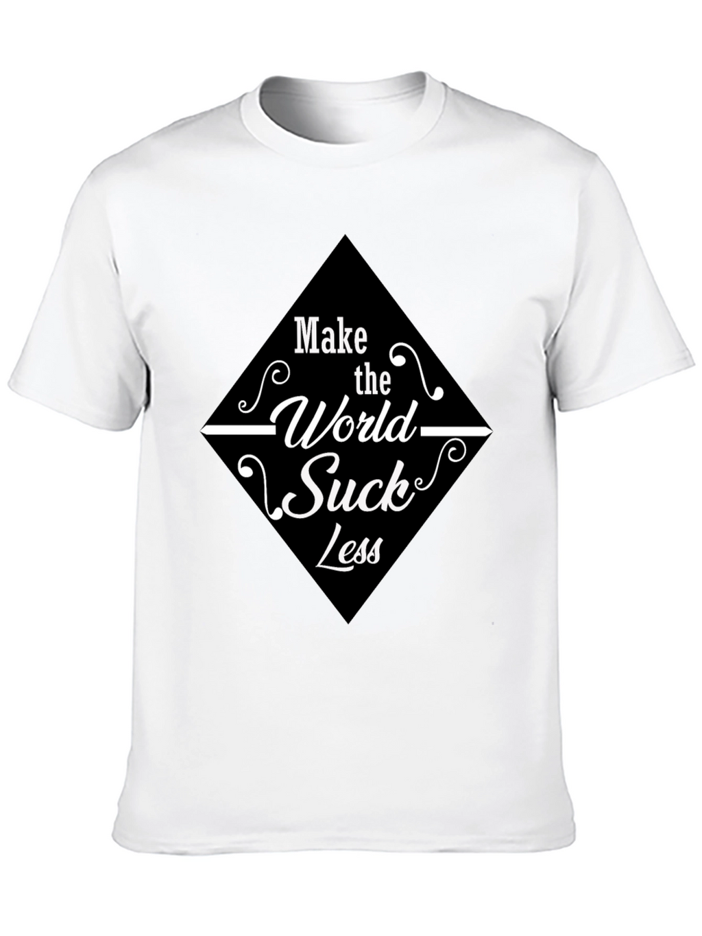 Make the World Suck Less Graphic Tee