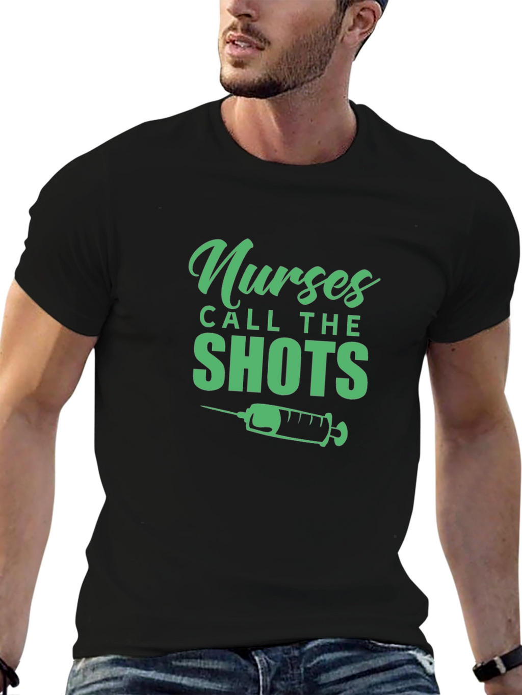 Nurses Call The Shots Graphic Tee