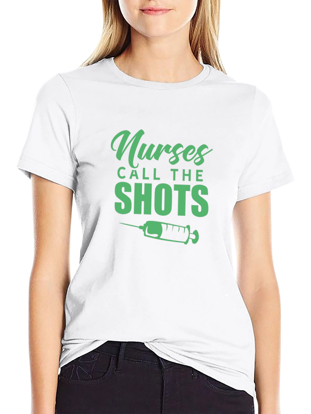 Nurses Call The Shots Graphic Tee