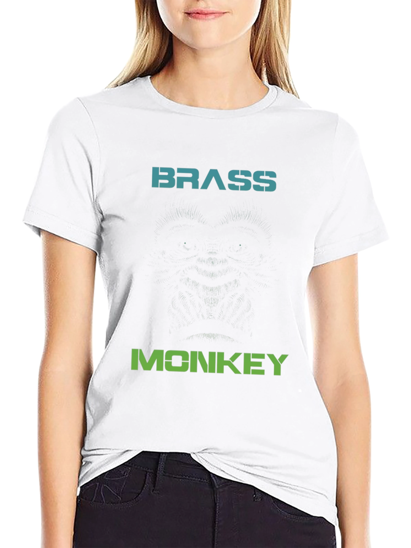 Brass Monkey Graphic Tee - Classic Hip Hop Style