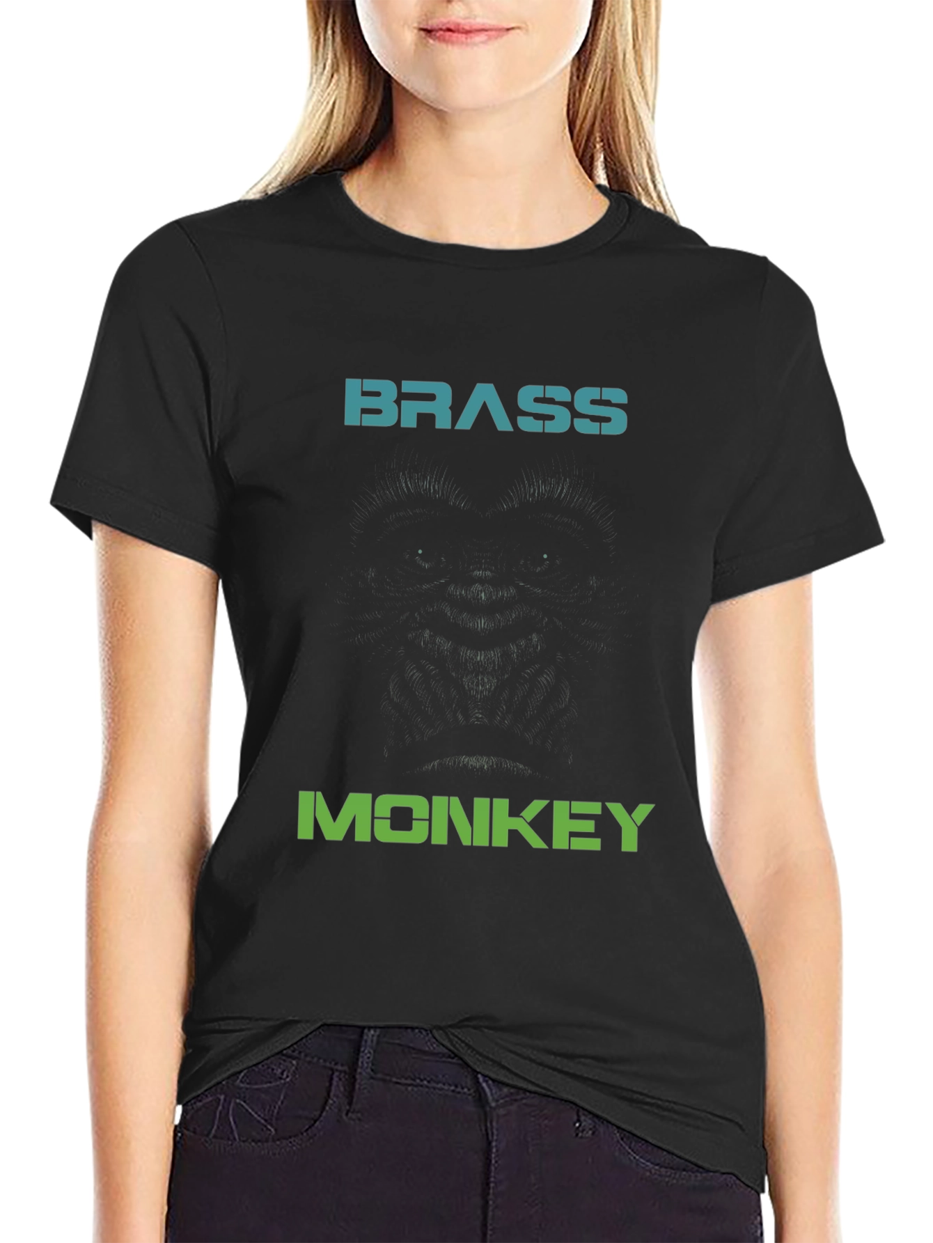 Brass Monkey Graphic Tee - Classic Hip Hop Style