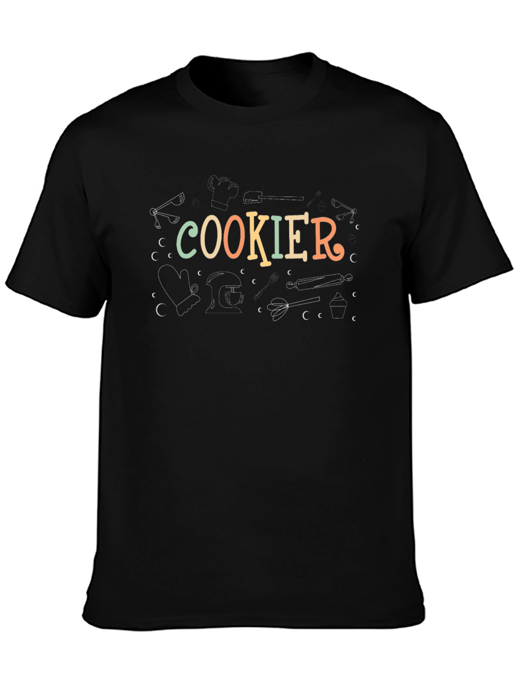 Cookier Graphic Tee - Baking Lovers T-Shirt