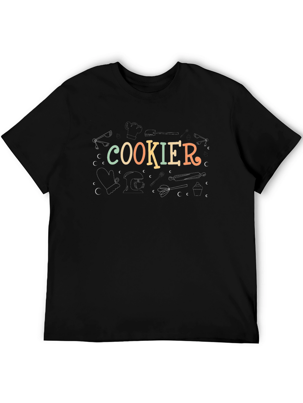 Cookier Graphic Tee - Baking Lovers T-Shirt
