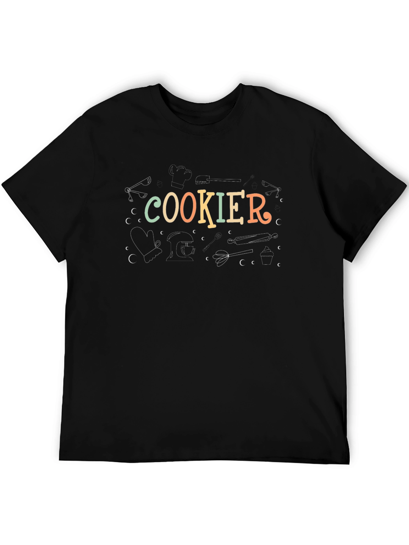 Cookier Graphic Tee - Baking Lovers T-Shirt