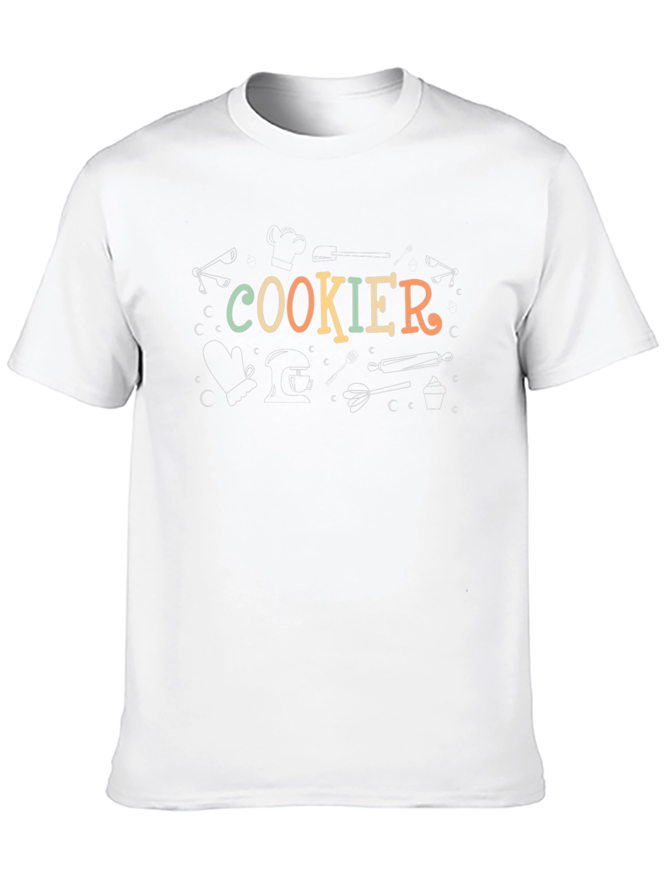 Cookier Graphic Tee - Baking Lovers T-Shirt