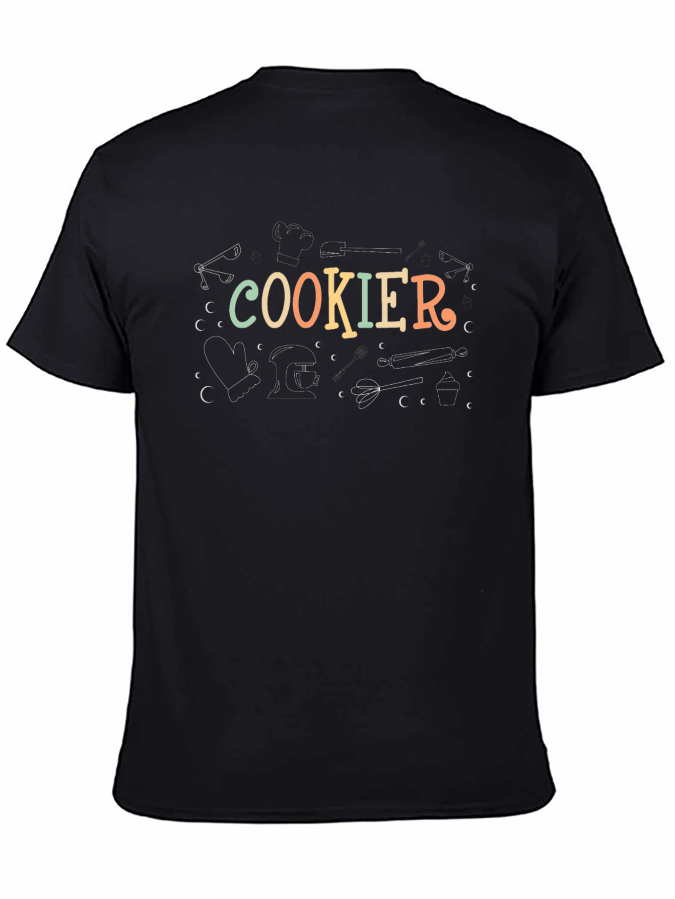 Cookier Graphic Tee - Baking Lovers T-Shirt