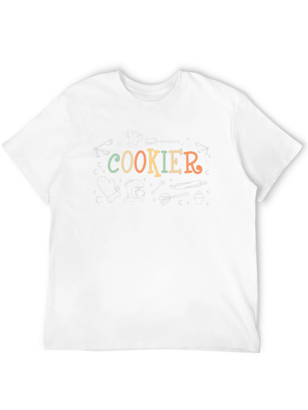 Cookier Graphic Tee - Baking Lovers T-Shirt