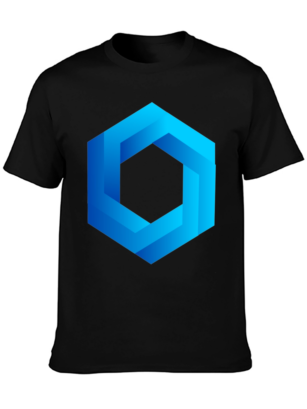 Geometric Illusion T-Shirt - Modern Design