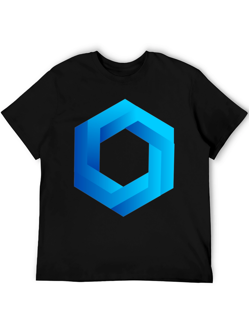 Geometric Illusion T-Shirt - Modern Design