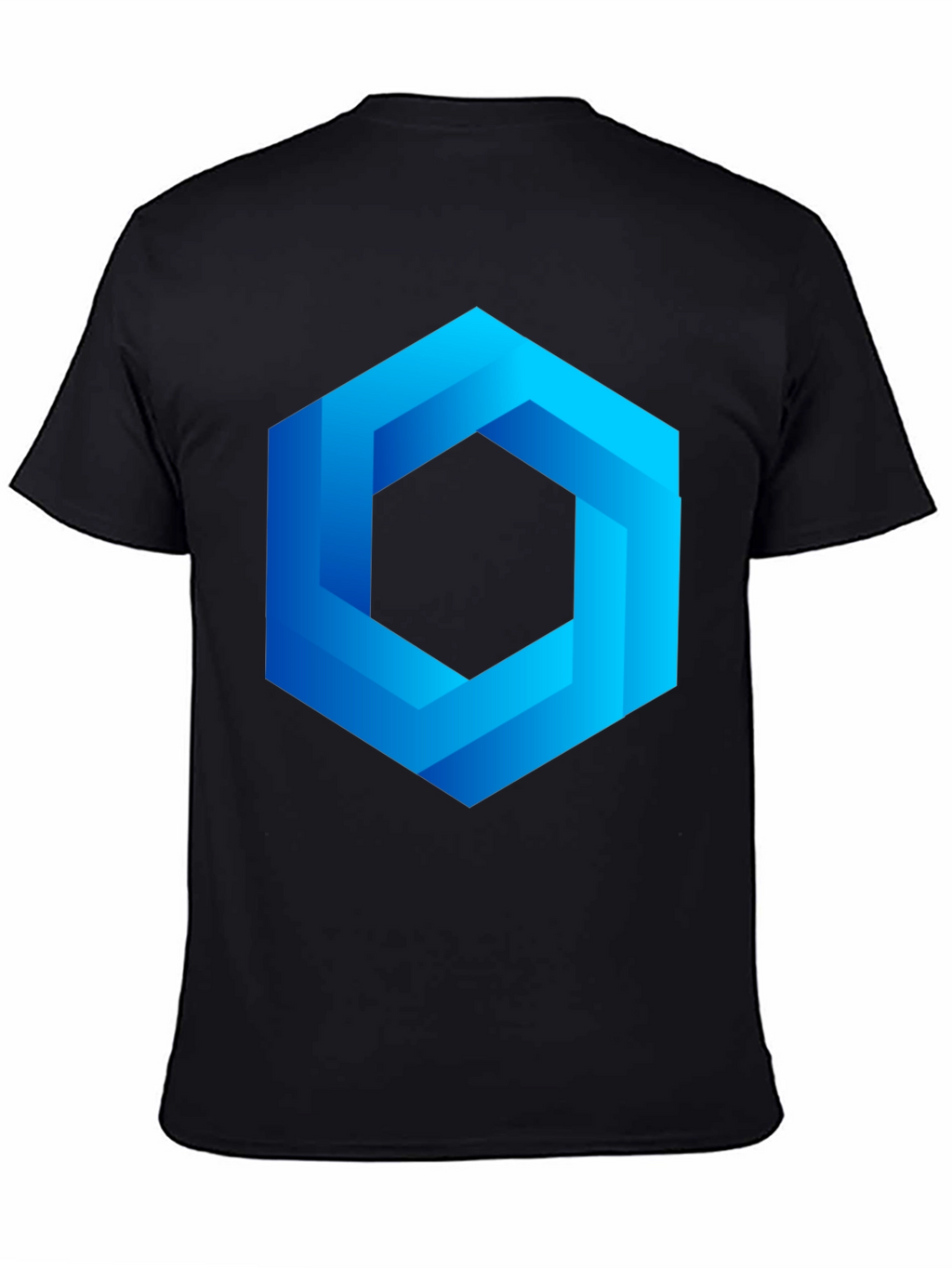 Geometric Illusion T-Shirt - Modern Design