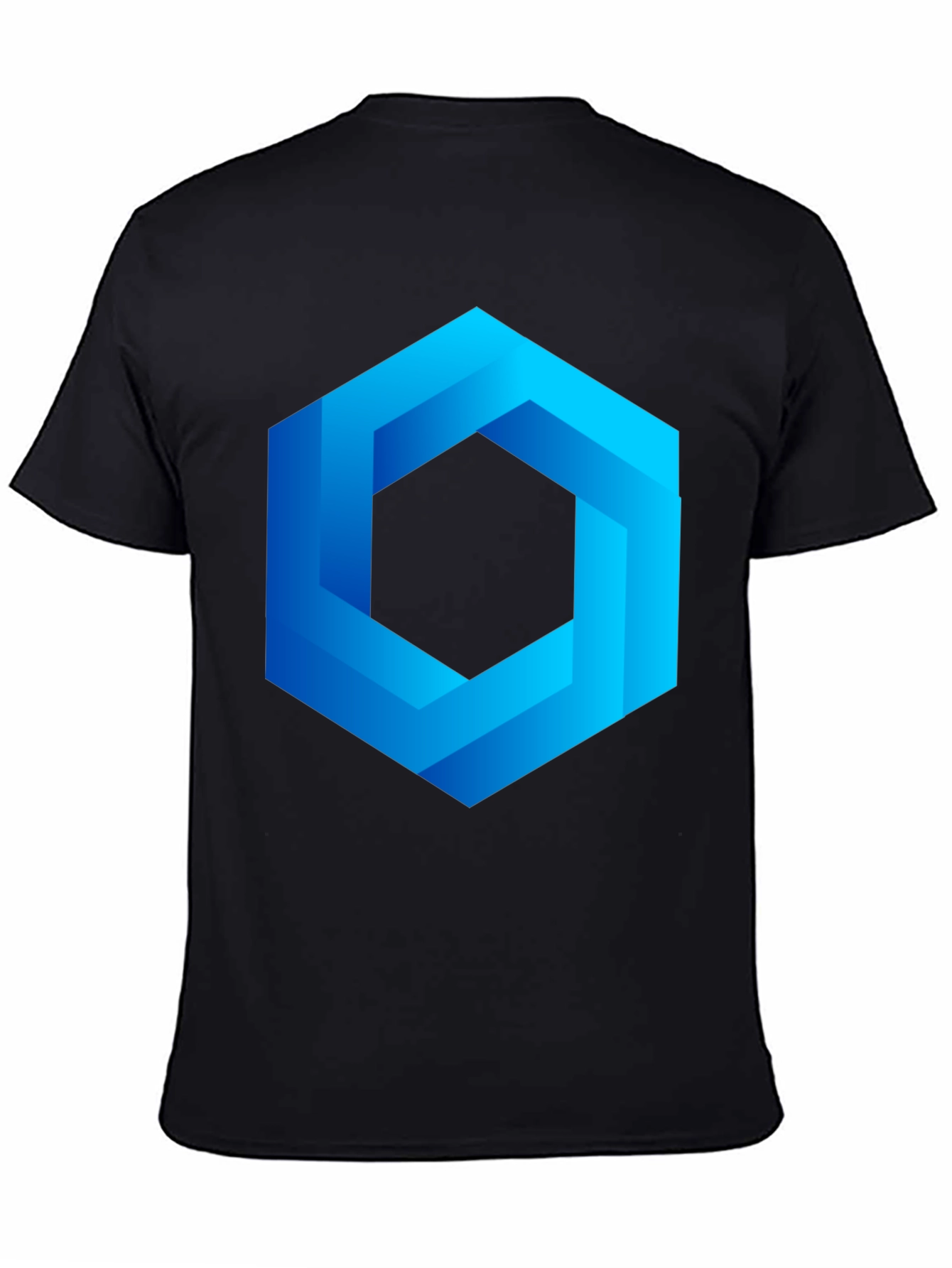 Geometric Illusion T-Shirt - Modern Design
