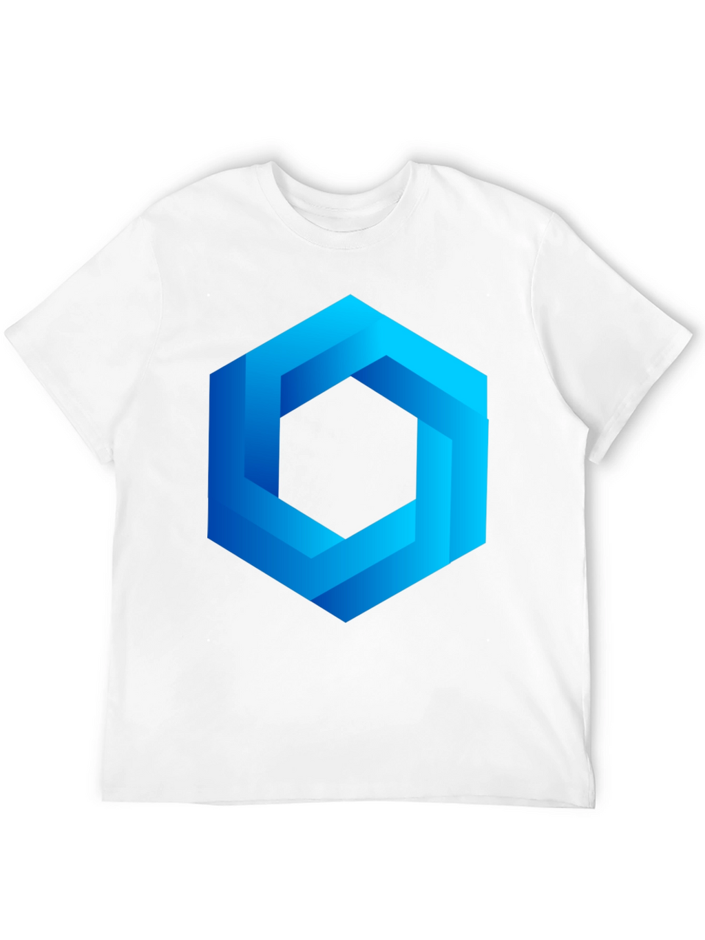 Geometric Illusion T-Shirt - Modern Design