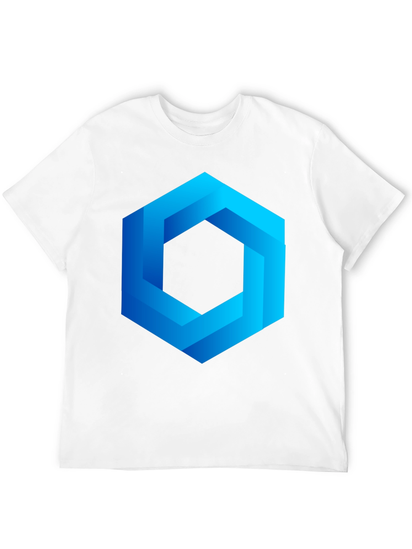 Geometric Illusion T-Shirt - Modern Design