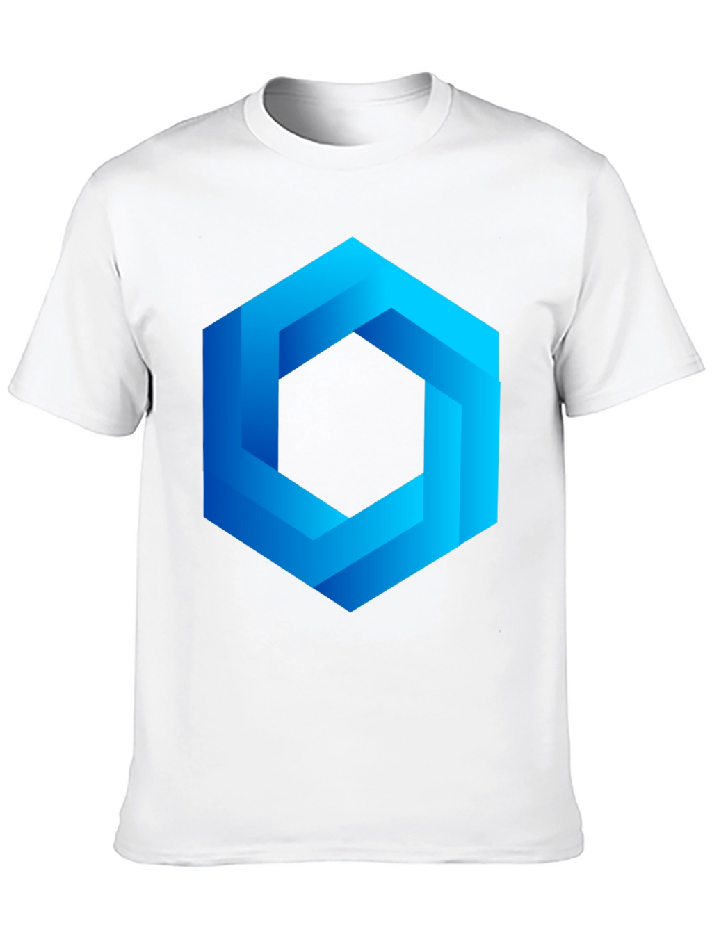 Geometric Illusion T-Shirt - Modern Design