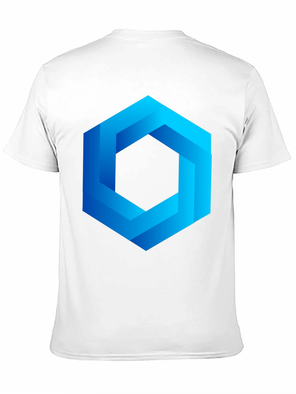 Geometric Illusion T-Shirt - Modern Design