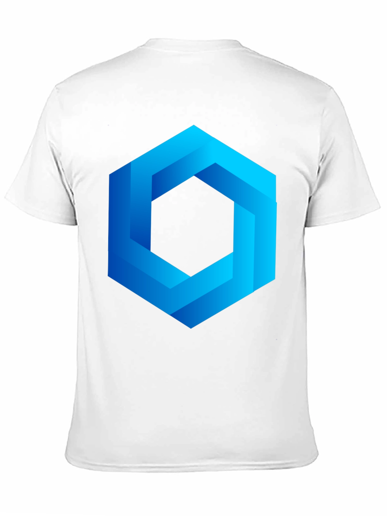 Geometric Illusion T-Shirt - Modern Design