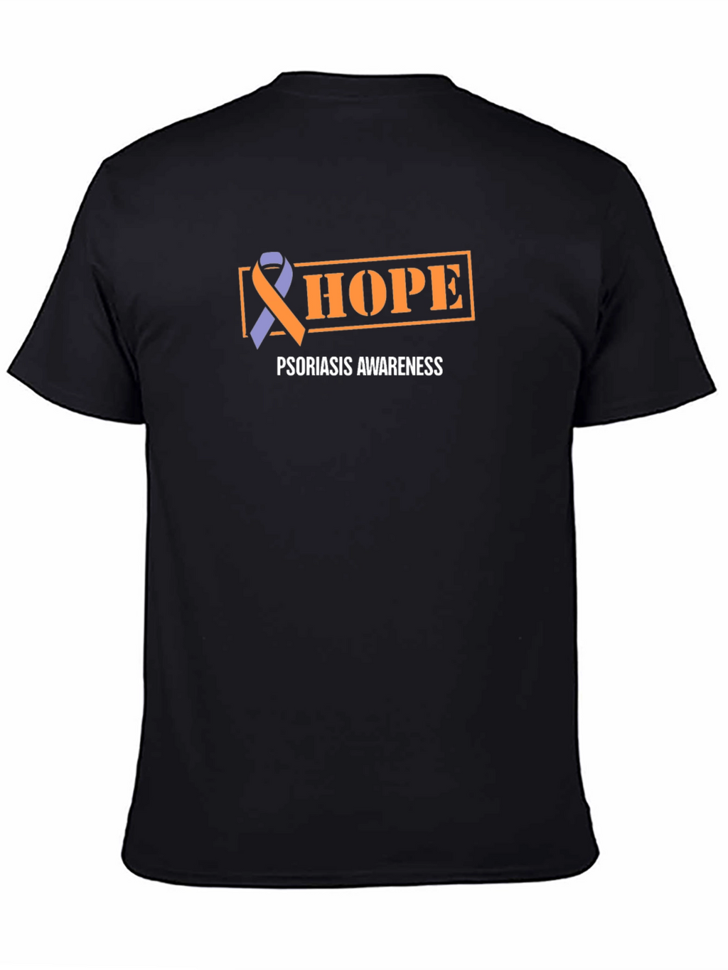 Psoriasis Awareness Hope Ribbon Graphic T-Shirt