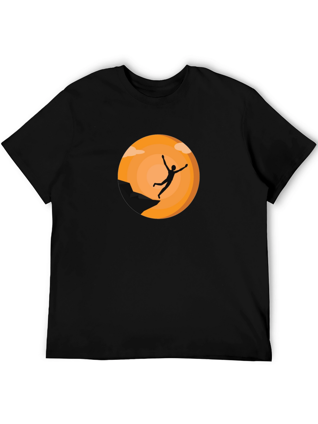 Cliff Jumper Graphic Tee - Black