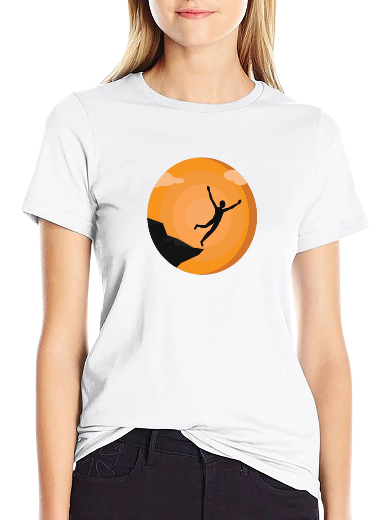 Cliff Jumper Graphic Tee - Black