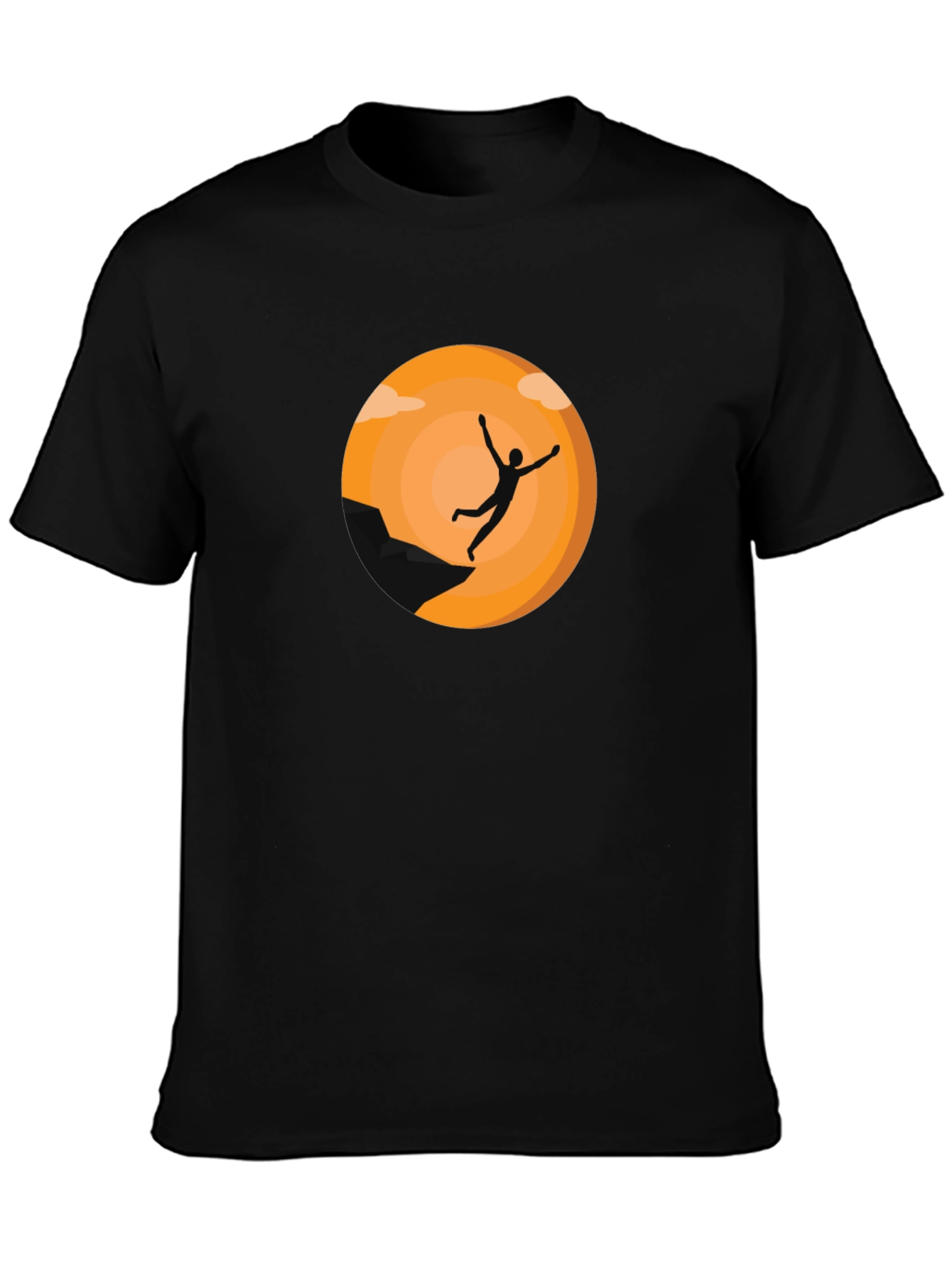 Cliff Jumper Graphic Tee - Black