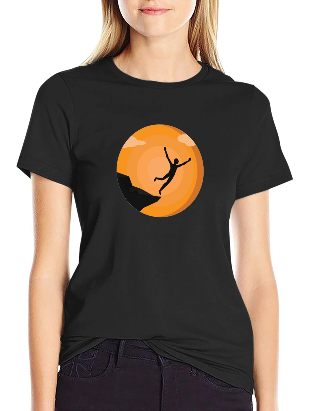 Cliff Jumper Graphic Tee - Black