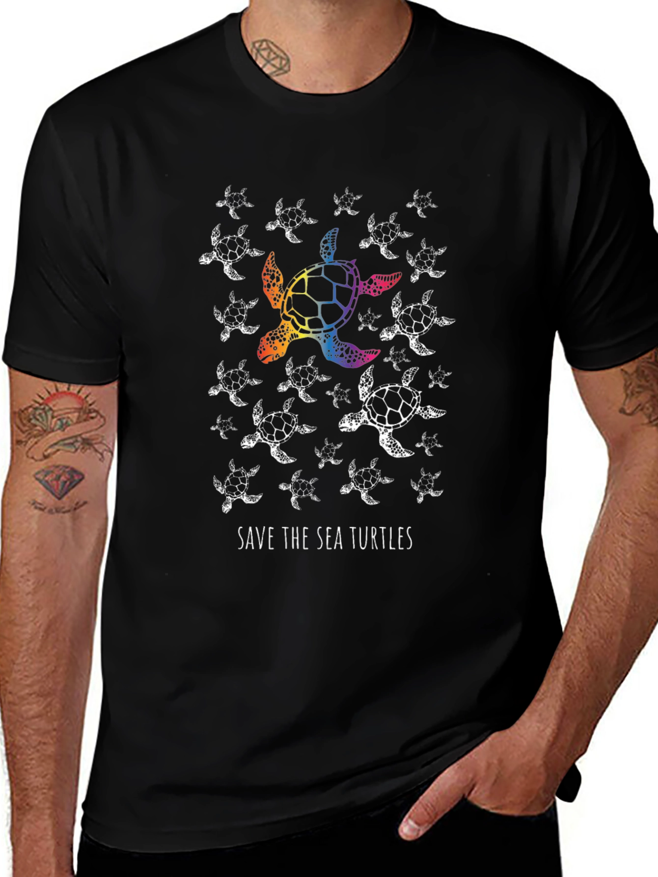 Save the Sea Turtles Graphic Tee