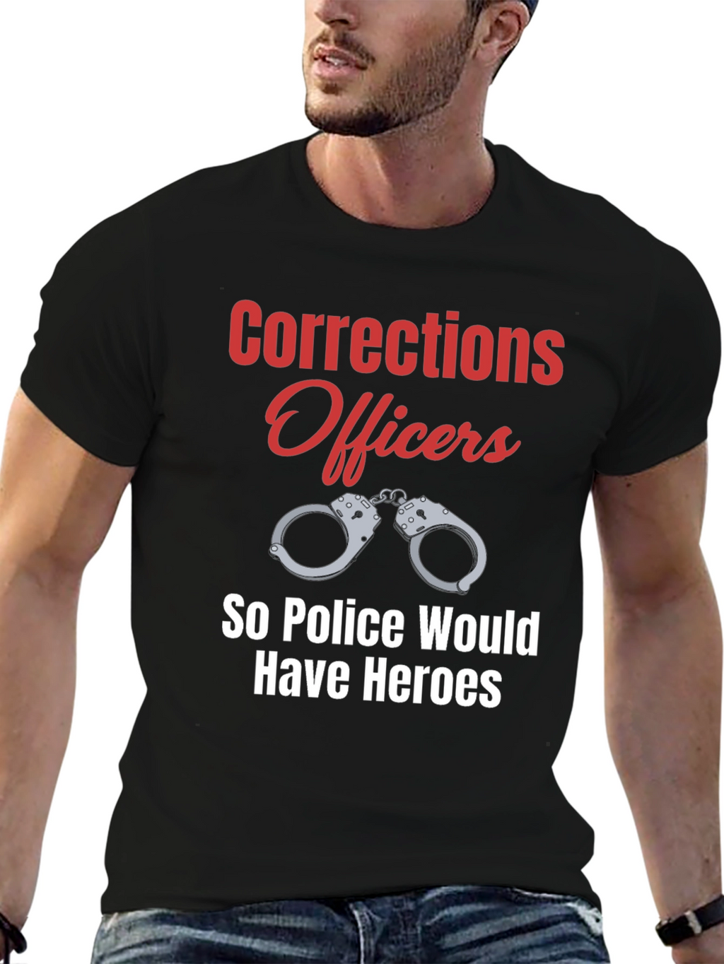 Corrections Officer Hero T-Shirt