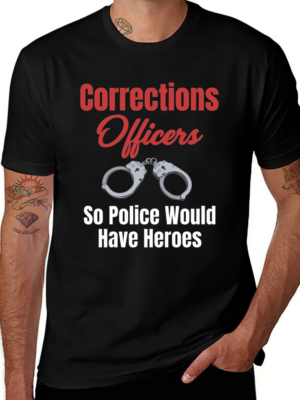 Corrections Officer Hero T-Shirt