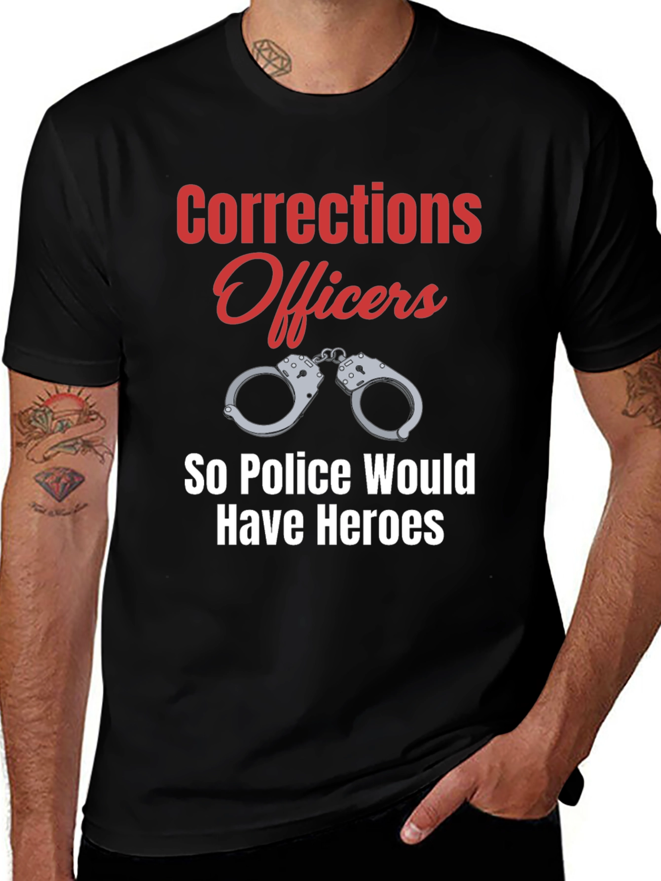 Corrections Officer Hero T-Shirt