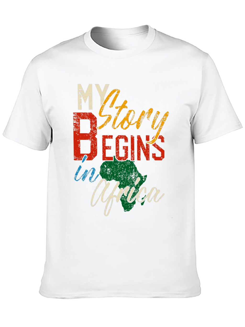 My Story Begins in Africa T-Shirt
