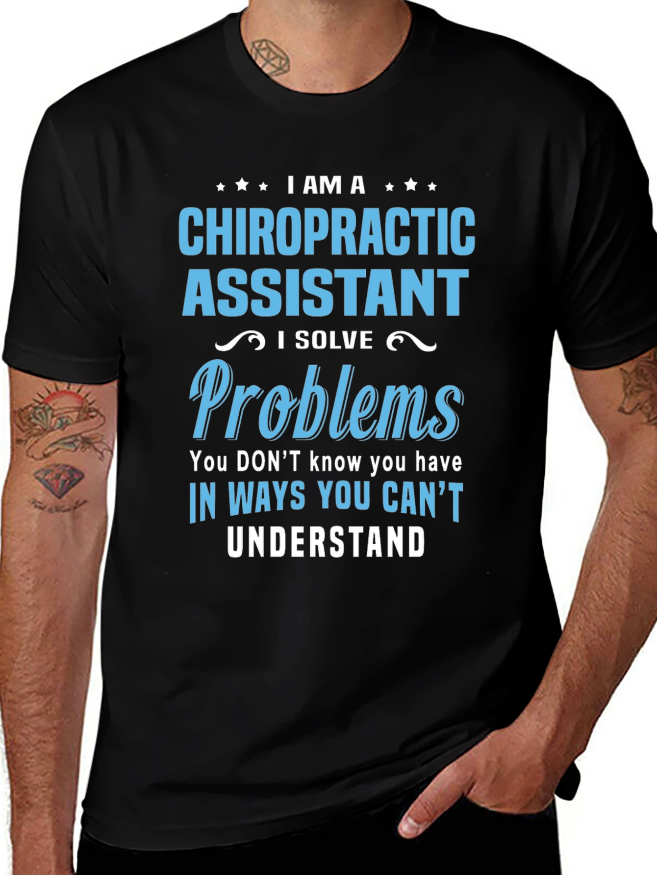 Chiropractic Assistant T-Shirt: Problem Solver