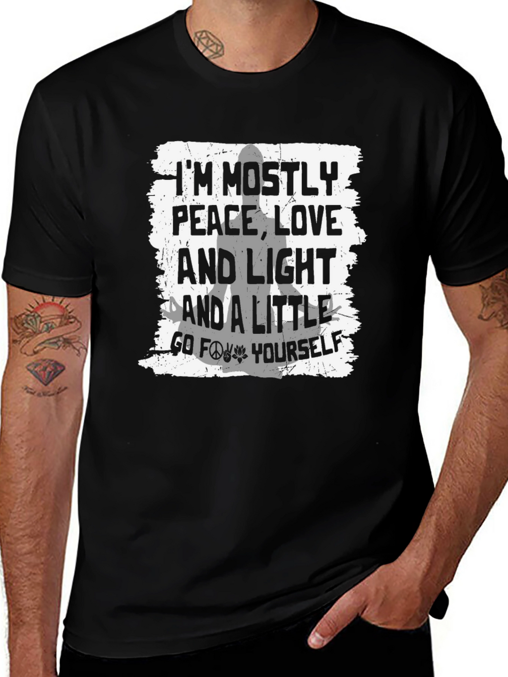 Peace Love Light Go F*** Yourself T-Shirt