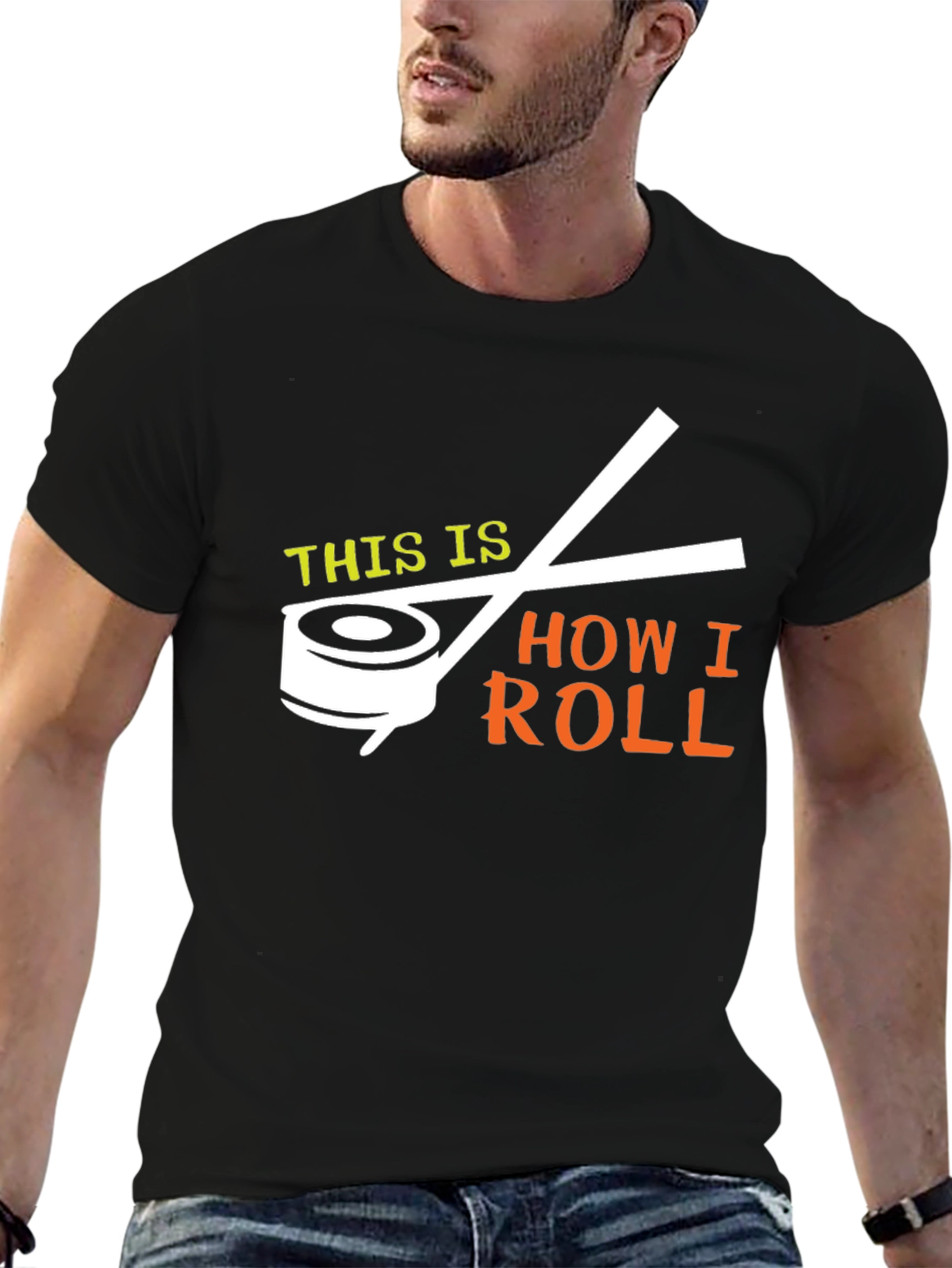Sushi How I Roll T-Shirt - Novelty Tee
