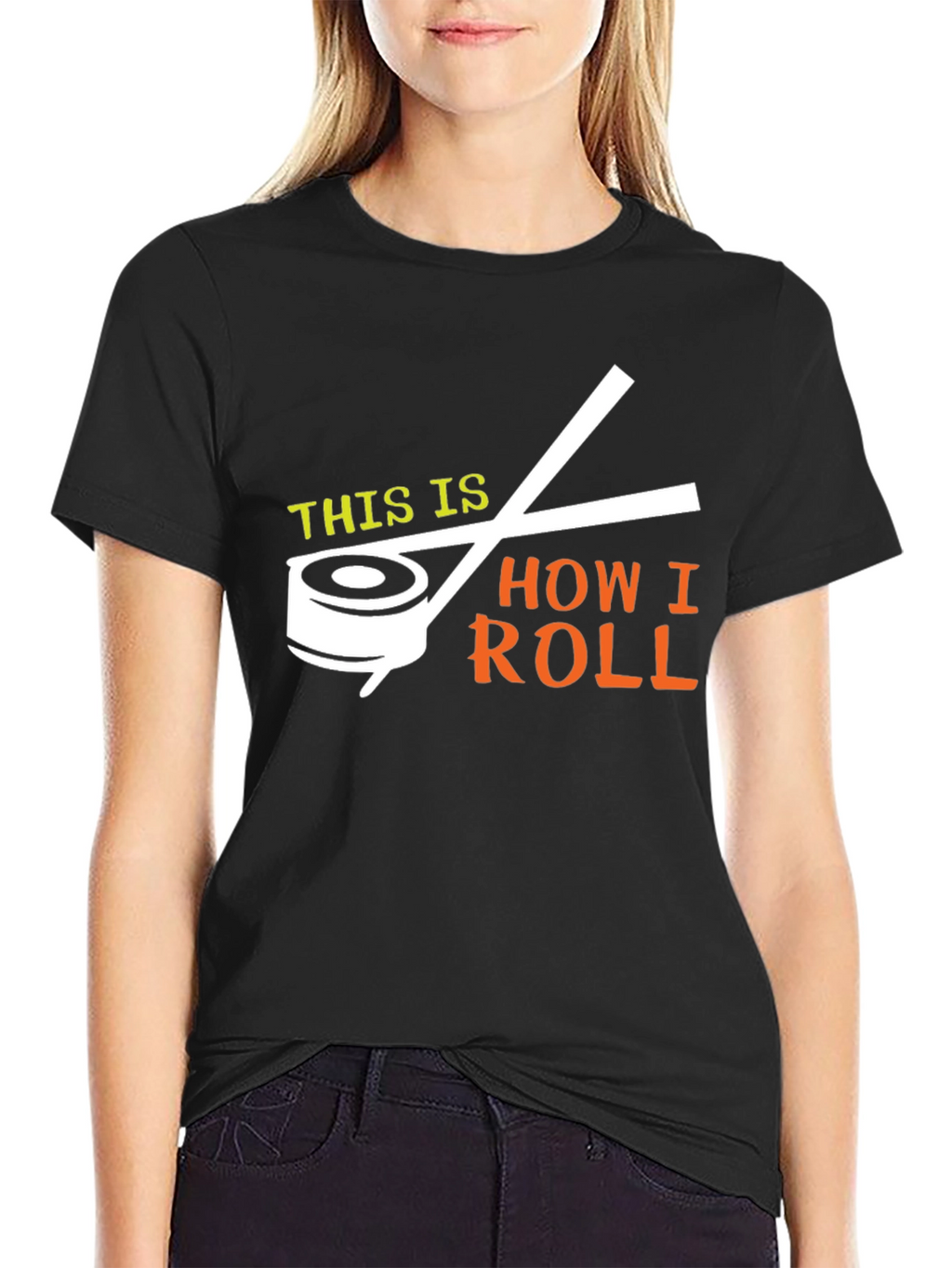 Sushi How I Roll T-Shirt - Novelty Tee