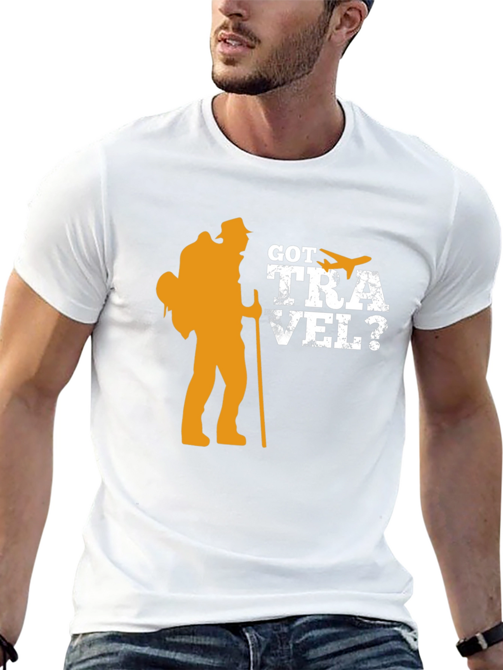 Got Travel? Black Graphic T-Shirt