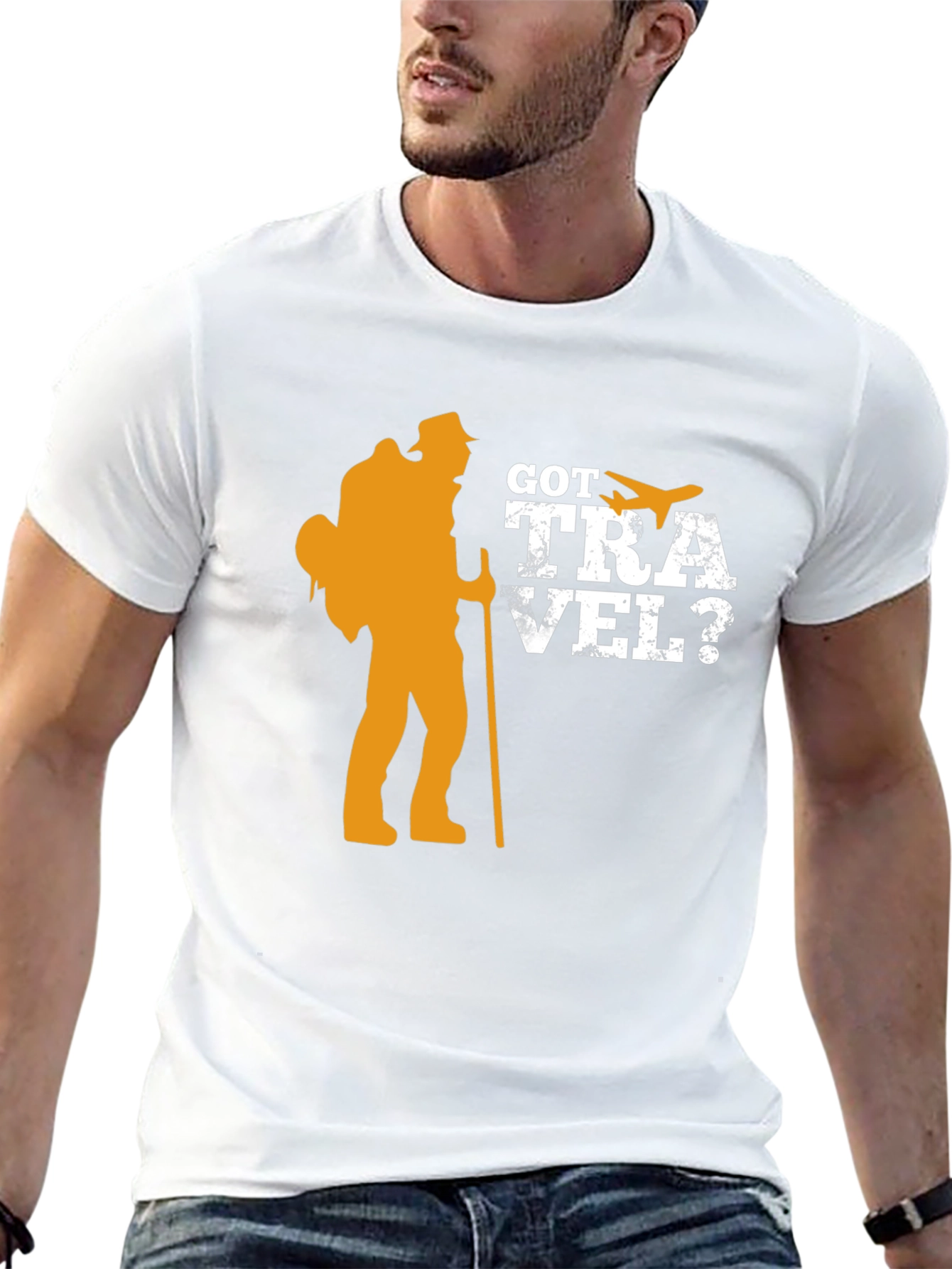 Got Travel? Black Graphic T-Shirt