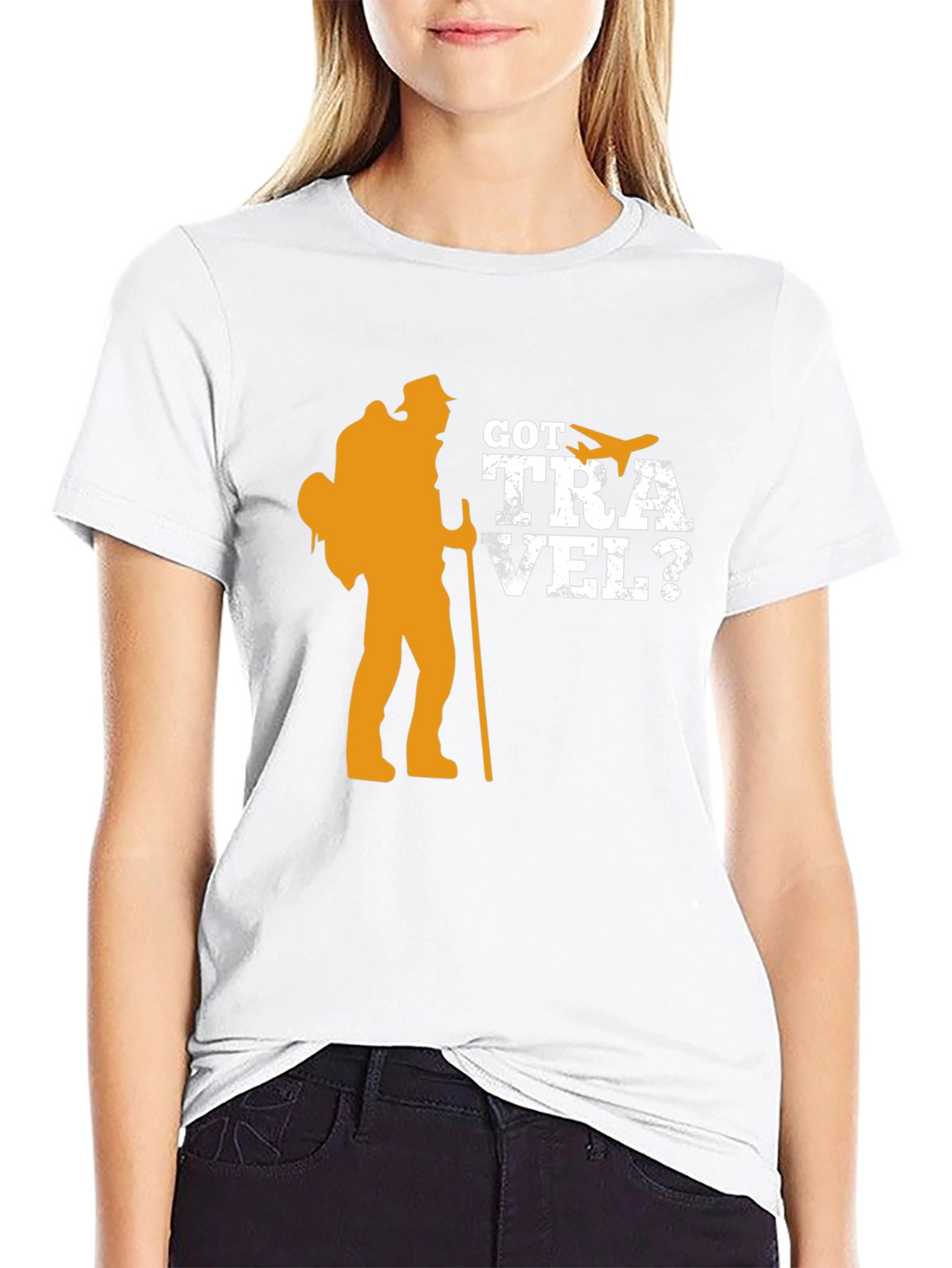 Got Travel? Black Graphic T-Shirt