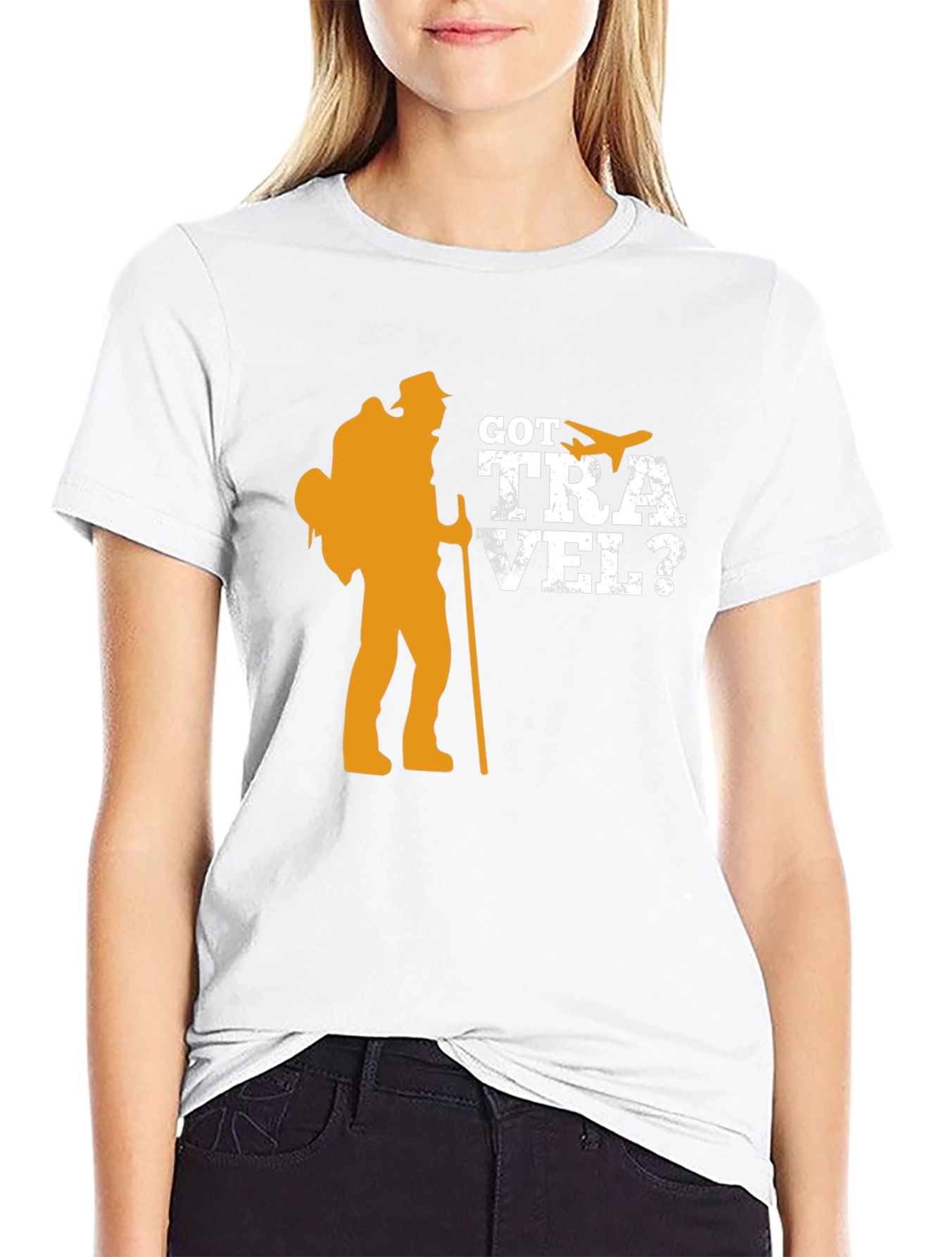 Got Travel? Black Graphic T-Shirt